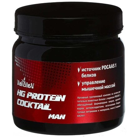 Протеиновый коктейль для мужчин ValulaV HG Protein Coctail Man, Сашера-мед, 250 гр