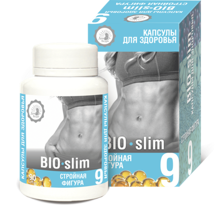 Капсулы здоровья, Стройная фигура BIO-slim, Дом Кедра, 90 капсул