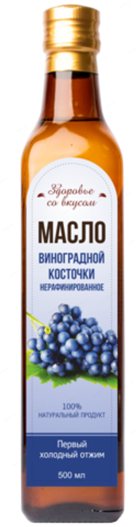 Масло виноградной косточки нерафинированное, Дом Кедра, 500 мл