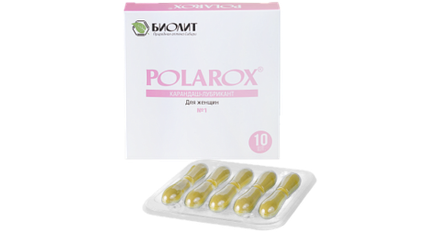 Polаrox №1 (Поларокс) карандаш-лубрикант №1 для женщин, Биолит, 10 свечей