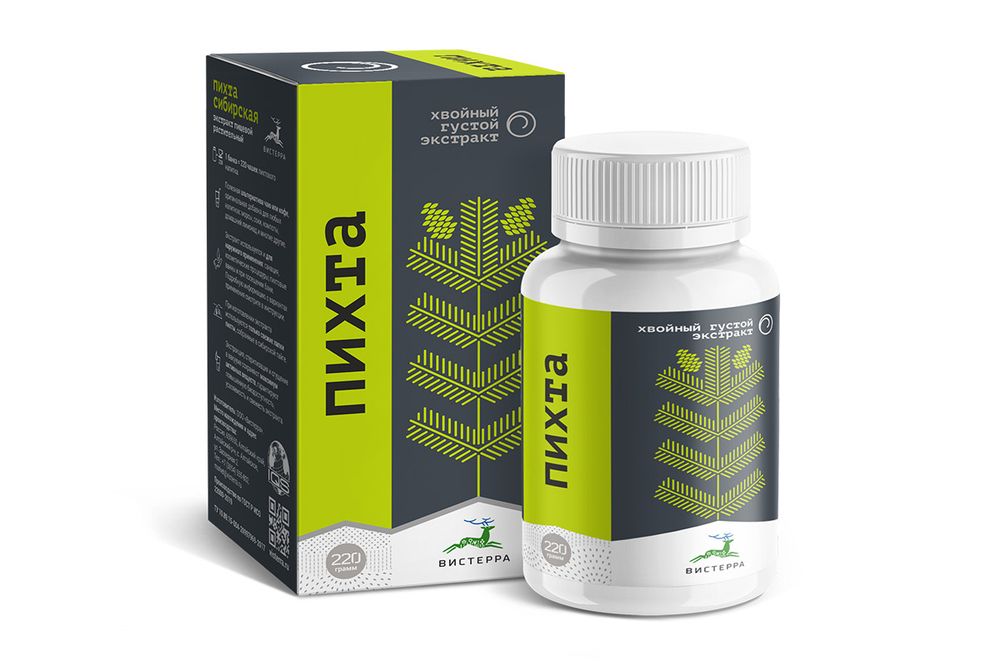 Экстракт густой Пихты сибирской, Вистерра
