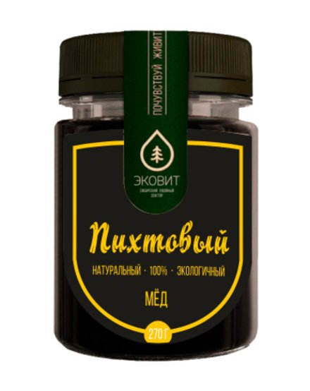 Пихтовый мед, Эковит, 270 мл