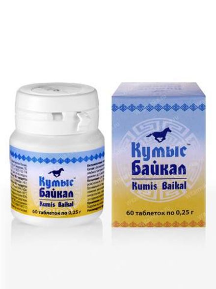 Кумыс Байкал, Байкал-Биотех, 60 таблеток