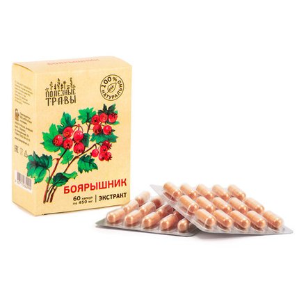 Боярышник для сердца, Пчела и Человек, 60 капсул