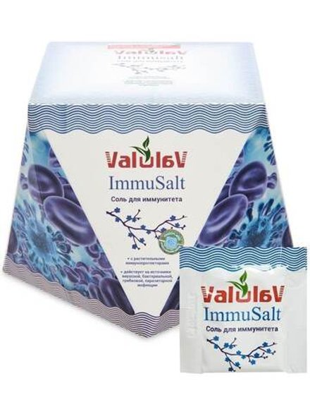 Соль ValulaV имуно для иммунитета, Сашера-мед, 50 саше-пакетов по 3 гр