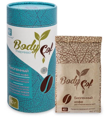 Кофе Body Cof mepresso для похудения дневной, Сашера-мед, 80 г