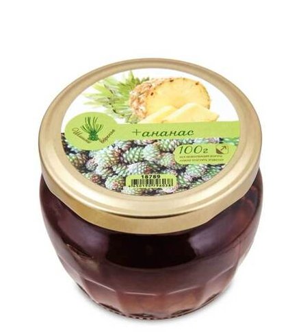 Варенье шишка ананас, Сашера-Мед, 100 гр