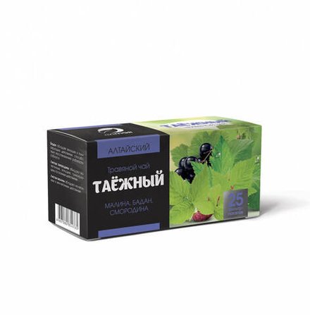 Травяной чай Таежный, Алтэя, 25 фильтр-пакет