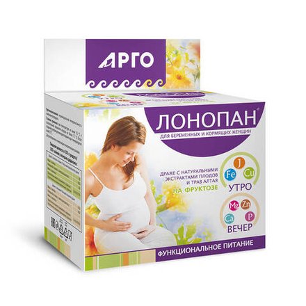 Витамины для беременных Лонопан, Юг, 115 гр
