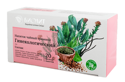 Чай гинекологический № 13, Биолит, фильтр-пакеты 20 шт