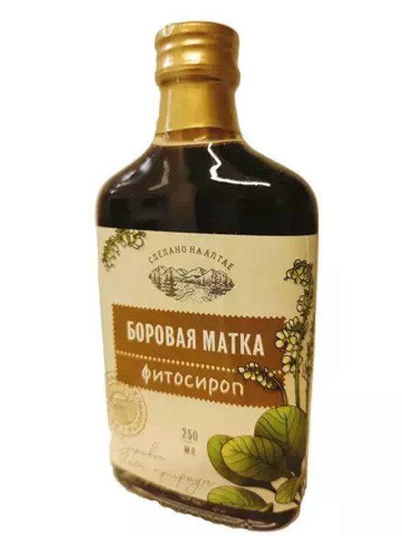 Сироп Боровая матка, Пчела и Человек, 250 мл