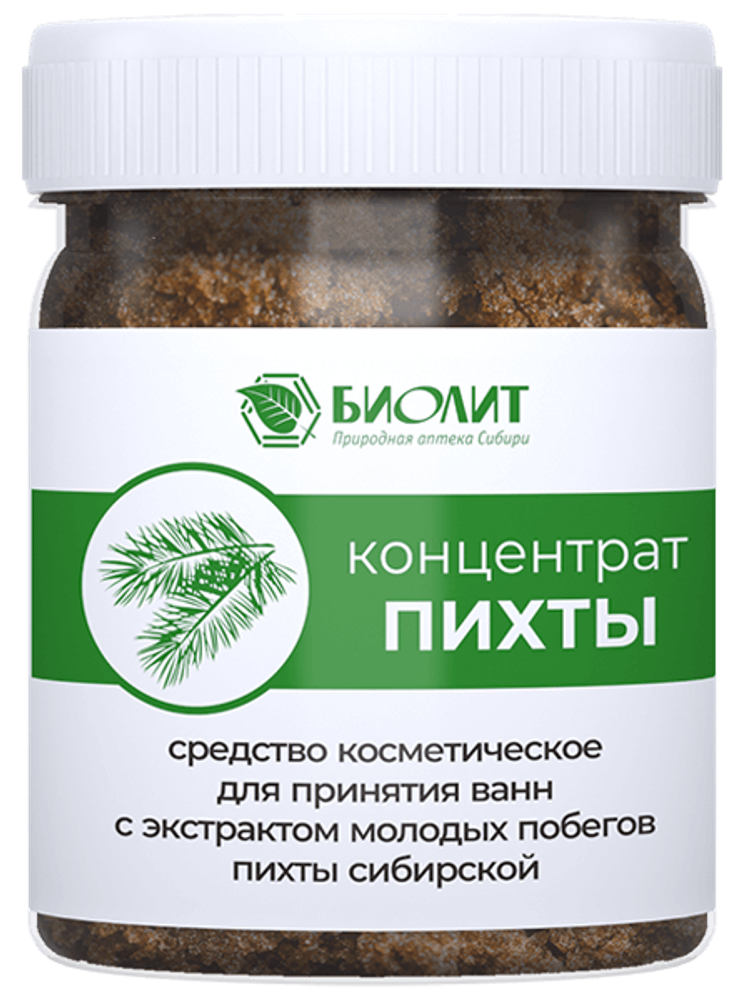 Концентрат пихты для принятия ванн, Биолит, 200 гр