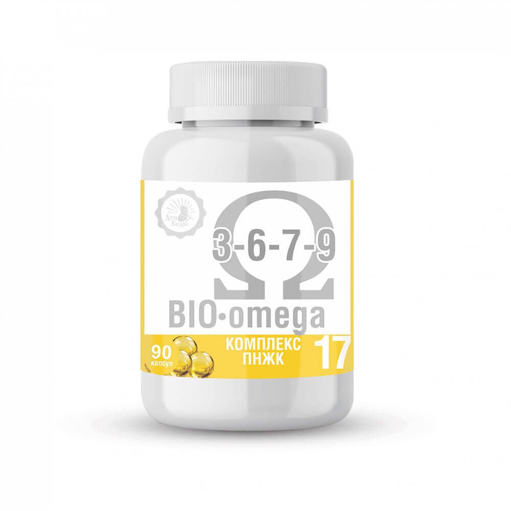 Капсулы здоровья комплекс ПНЖК BIO-omega 3-6-9, Дом Кедра