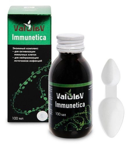 Комплекс ValulaV Immunetika Иммутека для иммунитета, Сашера-мед, 100 мл