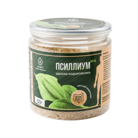 Псиллиум шелуха, Эковит, 100 г