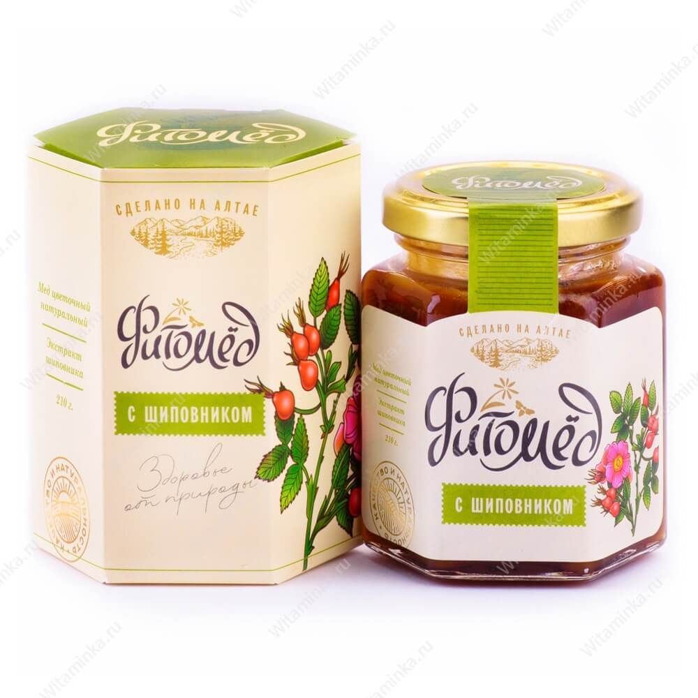 Экстракт шиповника на меду Фитомёд