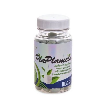 Индо-инозитол PlaPlamela, Сашера-мед, 120 таблеток