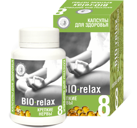 Капсулы здоровья, Крепкие нервы BIO-relax, Дом Кедра, 90 капсул