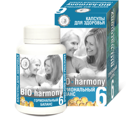 Капсулы здоровья Гормональный баланс BIO-harmony, Дом Кедра, 90 капсул