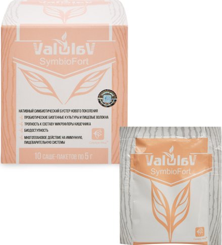 ValulaV СимбиоФорт комплекс пробиотиков и пребиотиков, Сашера-мед, саше-пакеты 10 шт