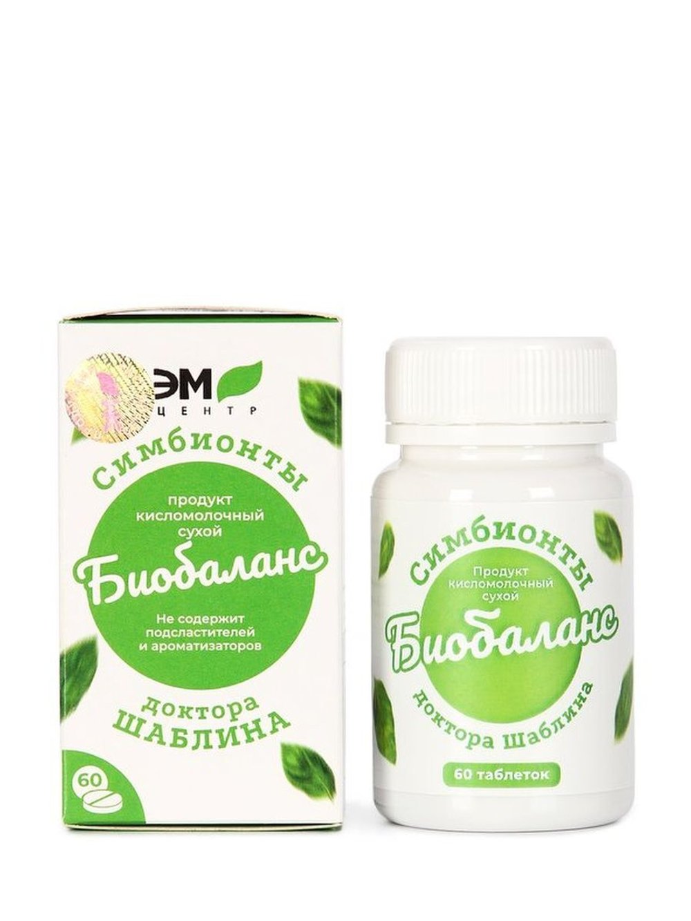 Симбионты доктора Шаблина Биобаланс, Эм-Центр, 60 таблеток